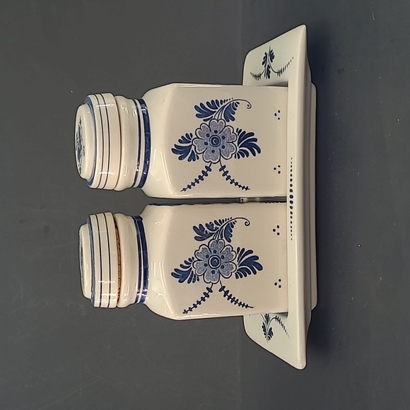 Delft Blauw Condiment Jars - Picture 2 of 8